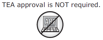 TEA approval is not required logo